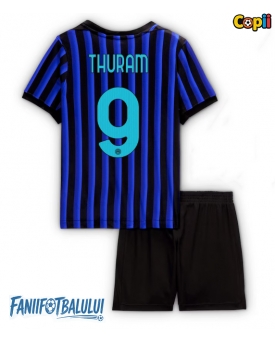 Inter Milan Marcus Thuram #9 Echipament de Fotbal Replică 2025-26 Copii Acasa (+ Șorturi)